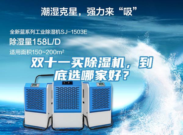 雙十一買除濕機(jī)，到底選哪家好？