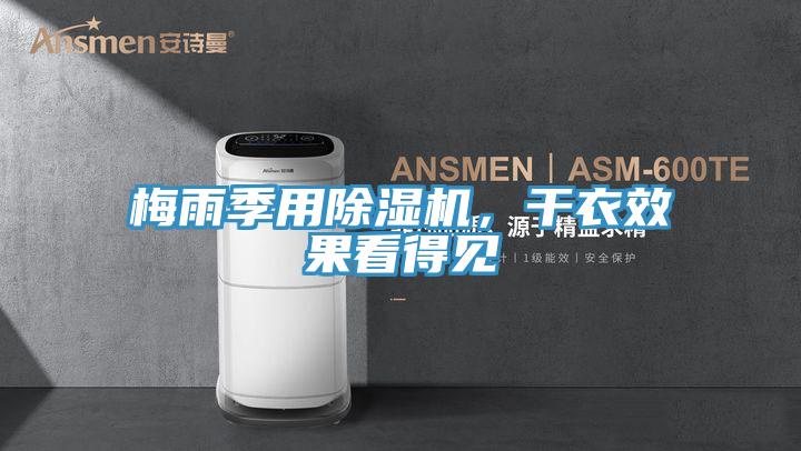 梅雨季用除濕機,干衣效果看得見