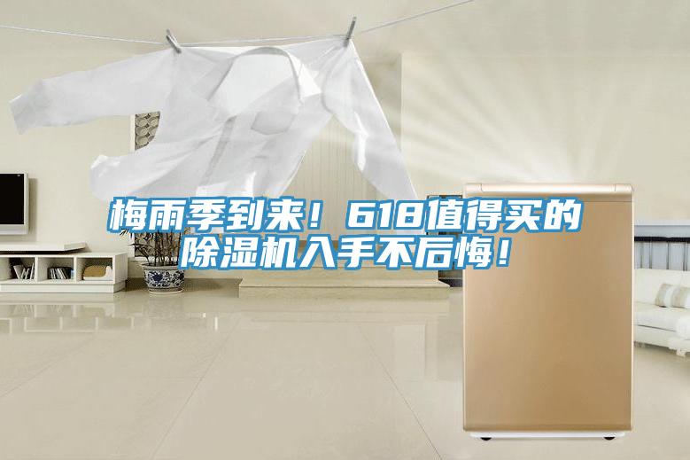 梅雨季到來!618值得買的除濕機入手不后悔!