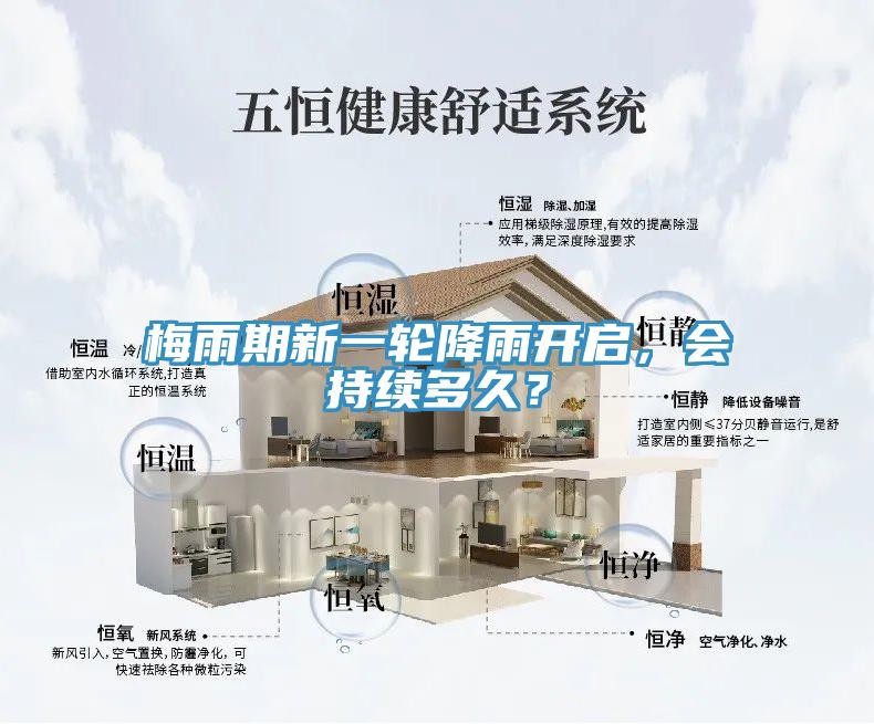 梅雨期新一輪降雨開啟，會持續多久？