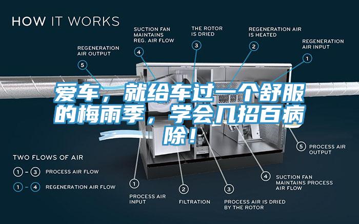 愛車,就給車過一個舒服的梅雨季,學會幾招百病除!