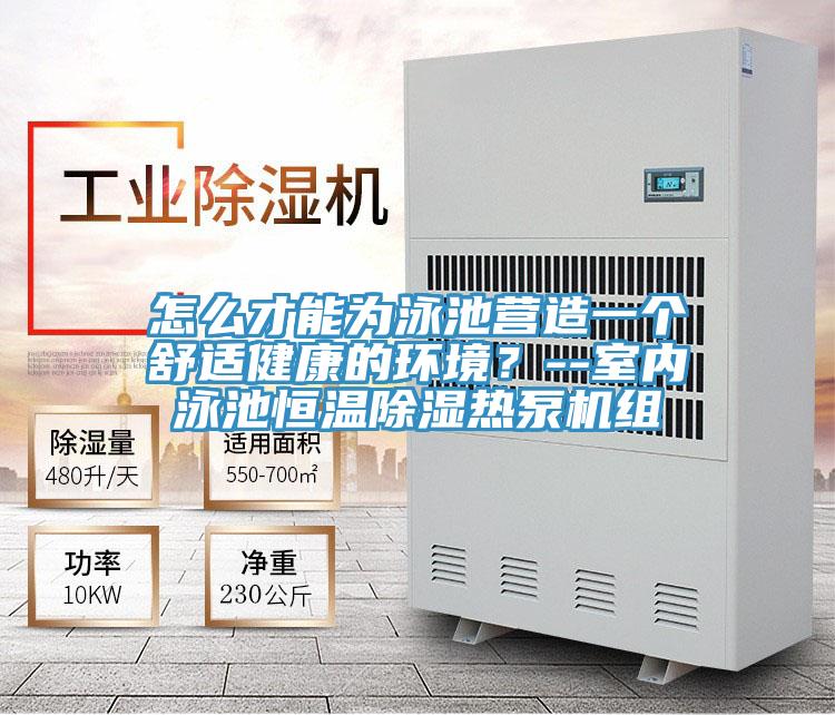 怎么才能為泳池營造一個舒適健康的環境？--室內泳池恒溫除濕熱泵機組