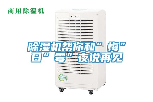 除濕機(jī)幫你和”梅”日”霉”夜說(shuō)再見(jiàn)