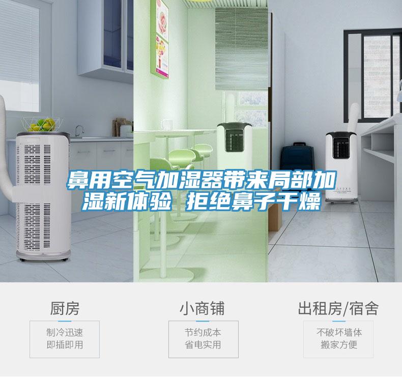 鼻用空氣加濕器帶來局部加濕新體驗 拒絕鼻子干燥