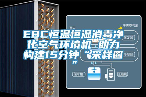 EBC恒溫恒濕消毒凈化空氣環境機 助力構建15分鐘“采樣圈”