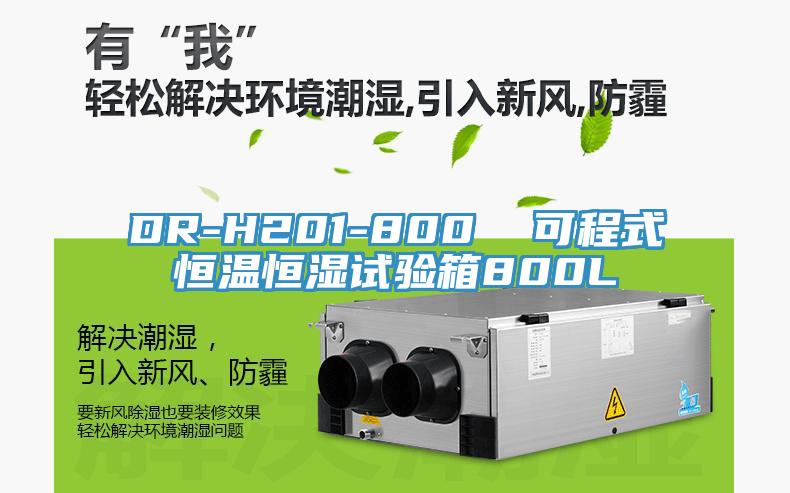 DR-H201-800  可程式恒溫恒濕試驗箱800L