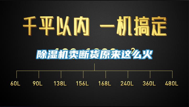 除濕機賣斷貨原來這么火