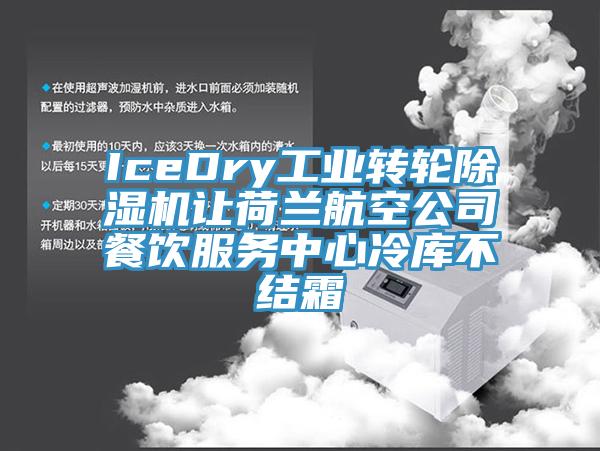 IceDry工業(yè)轉(zhuǎn)輪除濕機(jī)讓荷蘭航空公司餐飲服務(wù)中心冷庫(kù)不結(jié)霜