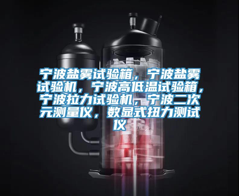 寧波鹽霧試驗箱，寧波鹽霧試驗機(jī)，寧波高低溫試驗箱，寧波拉力試驗機(jī)，寧波二次元測量儀，數(shù)顯式扭力測試儀