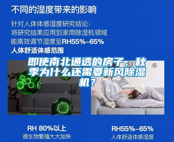 即使南北通透的房子，秋季為什么還需要新風除濕機？