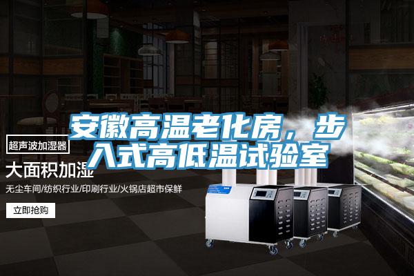 安徽高溫老化房，步入式高低溫試驗室