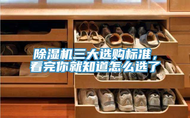 除濕機(jī)三大選購標(biāo)準(zhǔn)，看完你就知道怎么選了