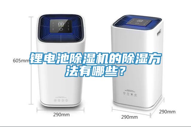 鋰電池除濕機的除濕方法有哪些？