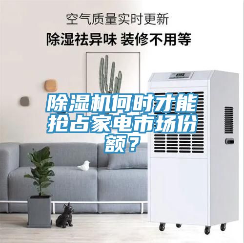 除濕機(jī)何時(shí)才能搶占家電市場(chǎng)份額?