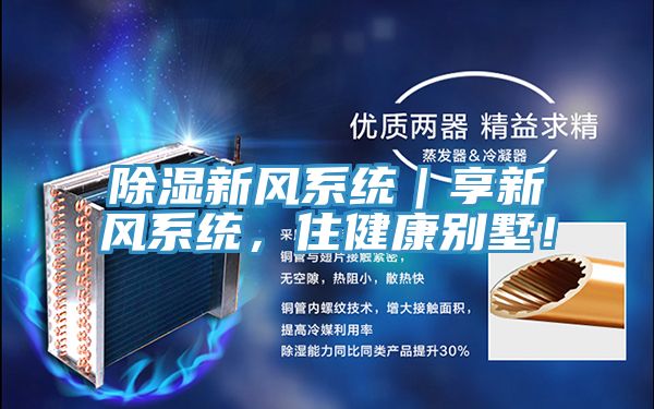 除濕新風系統｜享新風系統，住健康別墅！