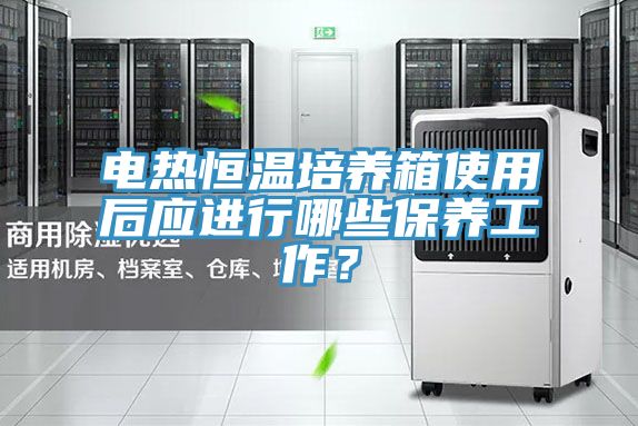 電熱恒溫培養箱使用后應進行哪些保養工作?