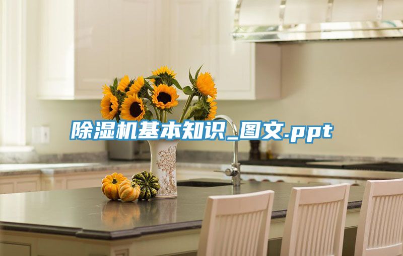 除濕機(jī)基本知識_圖文.ppt