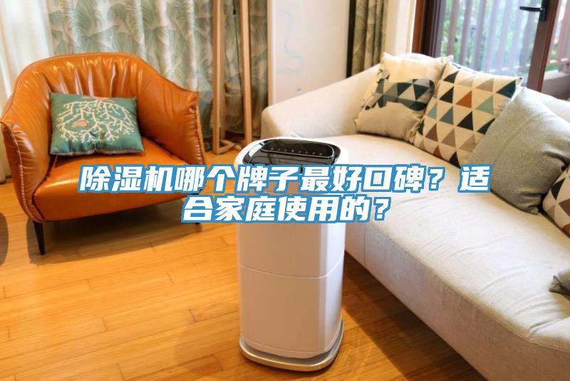 除濕機哪個牌子最好口碑？適合家庭使用的？