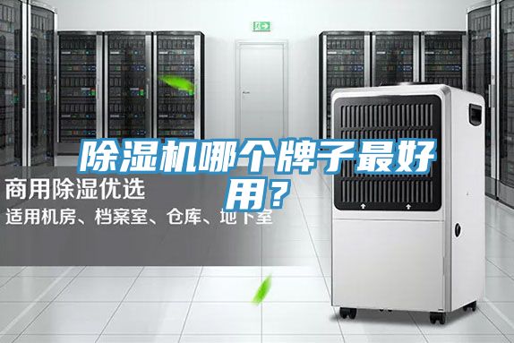 除濕機哪個牌子最好用？