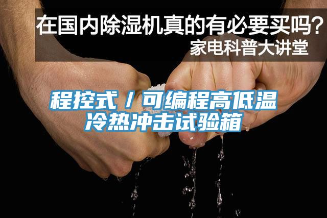 程控式／可編程高低溫冷熱沖擊試驗箱