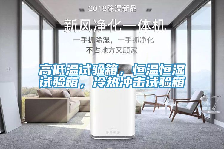 高低溫試驗箱,恒溫恒濕試驗箱,冷熱沖擊試驗箱