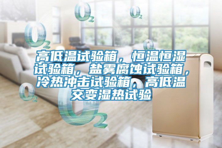 高低溫試驗箱,恒溫恒濕試驗箱,鹽霧腐蝕試驗箱,冷熱沖擊試驗箱,高低溫交變濕熱試驗