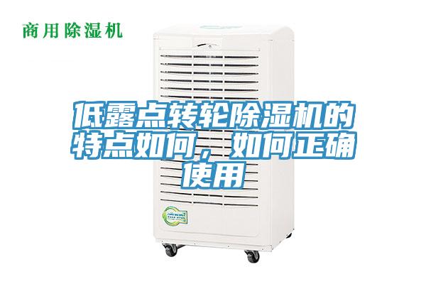 低露點轉(zhuǎn)輪除濕機的特點如何，如何正確使用