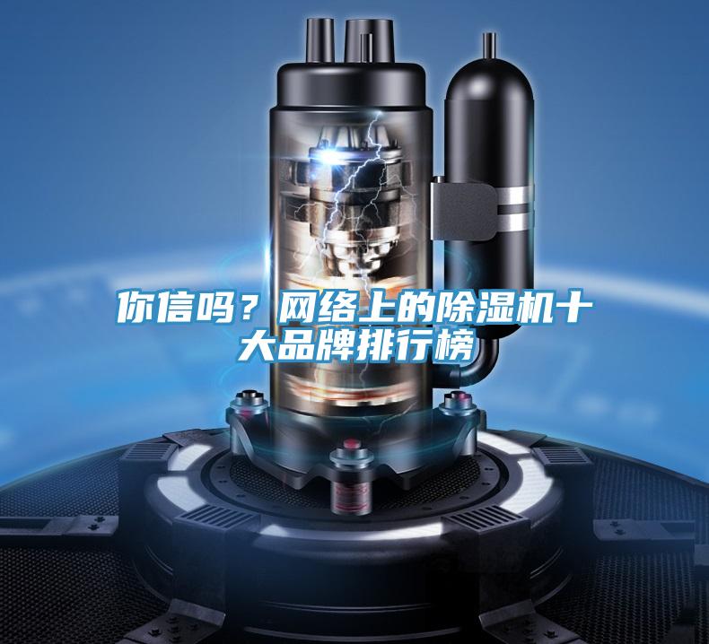 你信嗎？網(wǎng)絡(luò)上的除濕機十大品牌排行榜