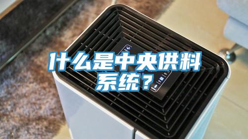什么是中央供料系統？